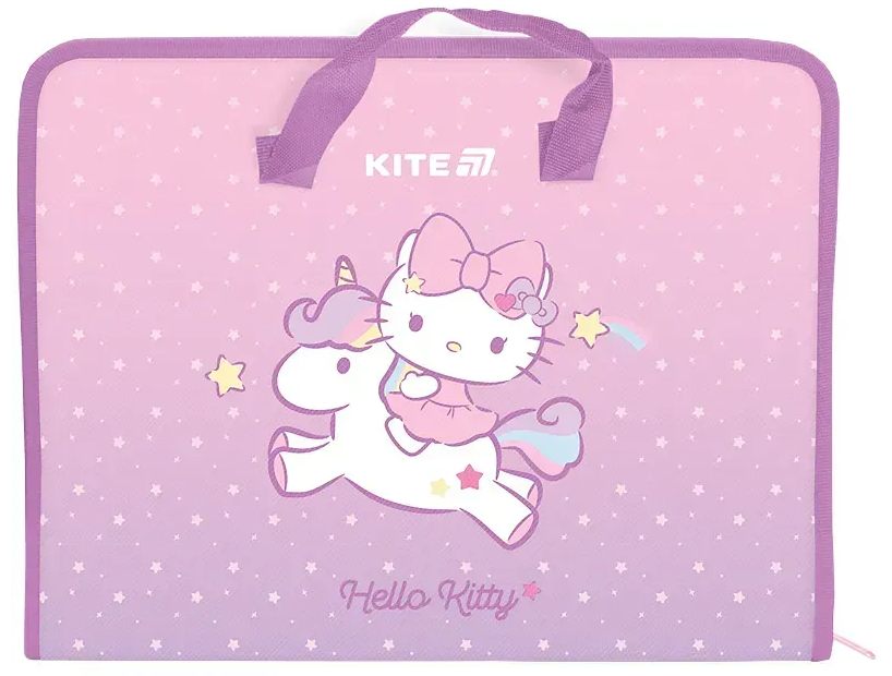 Папка-портфель "Kite" №HK25-202-1 А4+ Hello Kitty на блиск.(30), фото 1