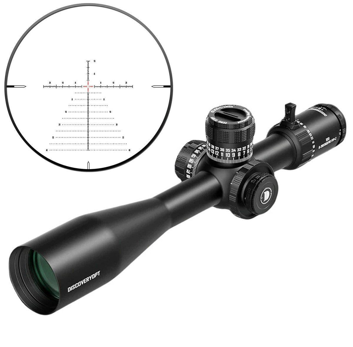 Оптичний приціл DISCOVERY OPTICS XED 6-36x56 SFIR (FFP, FFP-Z, 35 мм)