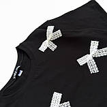 Футболка біла для дівчинки з бантиками святкова для школи Смайл Тайм Miracle, SmileTime, фото 3