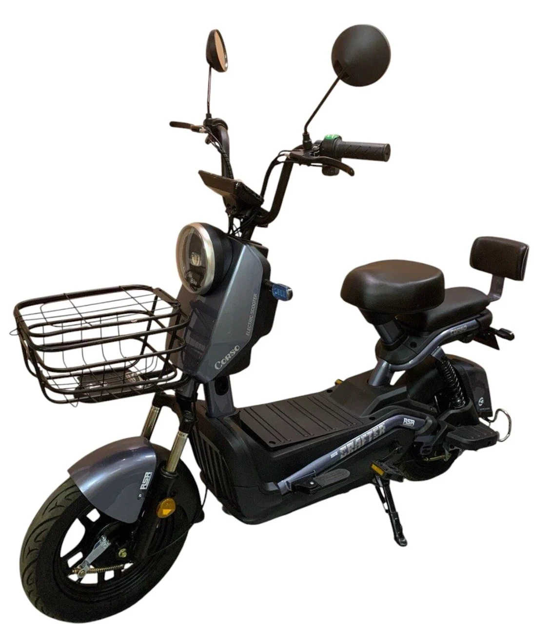 Електроскутер Corso Crafter 500W 60V/20Ah, колеса 10’’ Корсо крафтер, фото 1