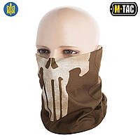 M-Tac шарф труба зсу облегченный Каратель Punisher Coyote, летний бафф военный койот