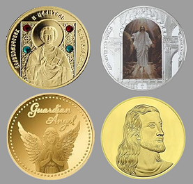 Монети тема релігії