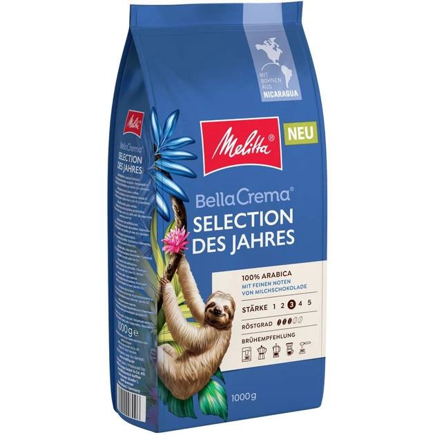 Кава в зернах Melitta BellaCrema Selection Des Jahres 1 кг