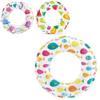 Надувне коло "Веселий" Інтекс 59230 G-Rich