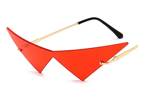 Анімі окуляри в стилі персонажа Каміна, Червоні