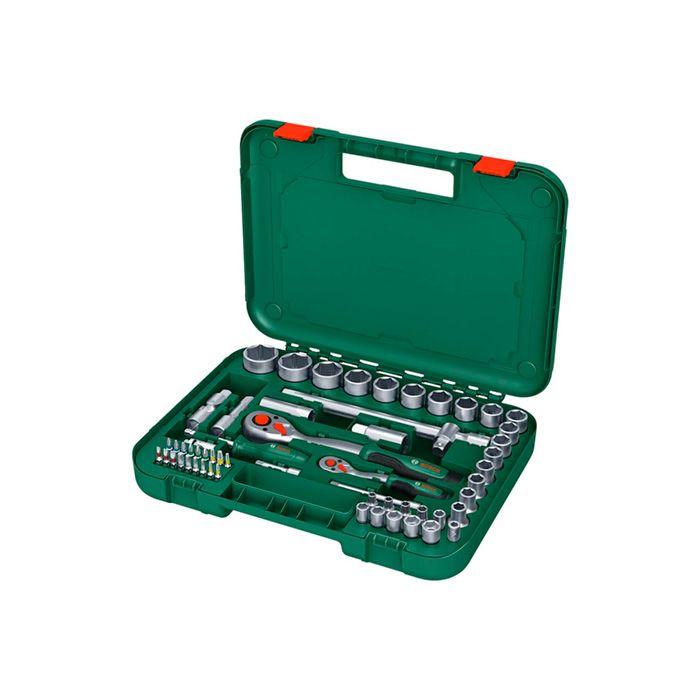 Набір тріскачок BOSCH 1/4" + 1/2" 56 шт (1600A02Z9G), фото 1