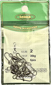 Карабін з вертлюгом Feima розмір 2