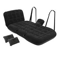 Портативний матрац у салон автомобіля, 130×75 см Чорний