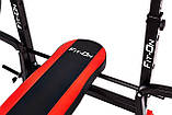 Лава тренувальна Fit-On FN-S102 + штанга та гантелі 135кг, фото 6