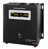 ДБЖ з правильною синусоїдою 12V LPY-W-PSW-1000VA+(700Вт)10A/20A, фото 3