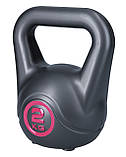 Гиря вінілова Fit-On Kettle 2кг, фото 2
