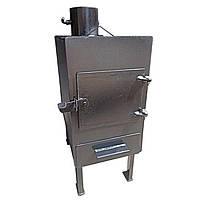 Буржуйка стальна з конфоркою