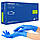 Рукавички нітрилові нітрилекс бейсик Nitrylex basic сині S — 100 шт., фото 6