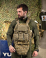 Тактична плитоноска мультикам з підсумками, Військова плитоноска мультикам із швидким скиданням, Розгрузка мультикам, nvx wti pih