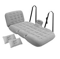 Портативний матрац у салоні автомобіля, 130×75 см Сірий