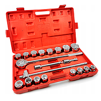 Набір ключів торцевих Mar-Pol M58252, 3/4", 21 шт