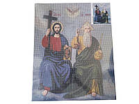 Алмазна мозаїка Ікона Свята Трійця Новозавітна 40*50 см набір