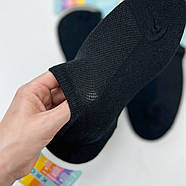 Сліди жіночі з сіткою бавовняні Krokus (чорний), фото 2