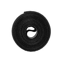 Багатофункціональна стрічка, Т рулон на 
липучці, 12,5 мм х 2 м, чорний, TYHLT12502/BK