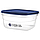 Судок 0,8 л (індиго кришка) 148*127*66 мм, Судок пластиковий для їжі, контейнер для продуктів, фото 2