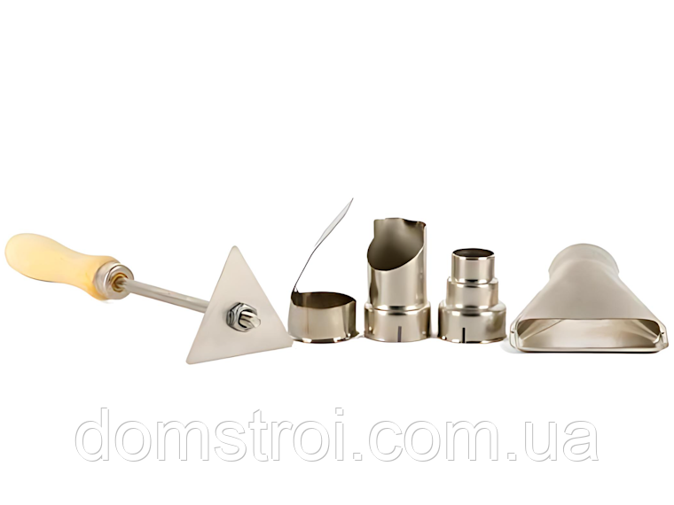 Комплект насадок для фенів зі скребком INTERTOOL DT-2490 (5 шт) Ø36 мм