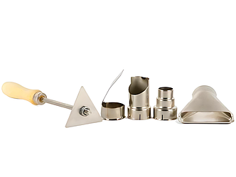 Комплект насадок для фенів зі скребком INTERTOOL DT-2490 (5 шт) Ø36 мм, фото 1