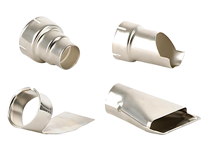 Комплект насадок для фенів зі скребком INTERTOOL DT-2490 (5 шт) Ø36 мм, фото 3