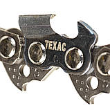 Ланцюг супер-зуб для бензопили Tex.AC ТА-05-643, Ланцюг на бензопилу 400 мм, Ланюг для бензинової пили riven, фото 3