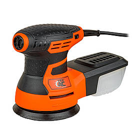 Ексцентрикова шліфувальна машина Tex.AC ТА-01-535, Орбітальна шліфувальна машина 350 Вт, Шлівмашина для майстерні riven
