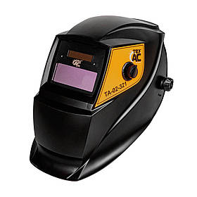 Зварювальна маска Tex.AC ТА-02-321 00271, захисний шолом, маска з автозатемненням, зручний світлофільтр riven