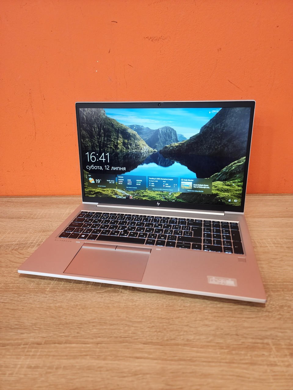 Ноутбук HP EliteBook 855 G7, 15.6" IPS (1920х1080), Ryzen 5 4650U 4.0GHz, DDR4 16ГБ, NVME 256ГБ, Vega 6, Win10 Pro, Клас В