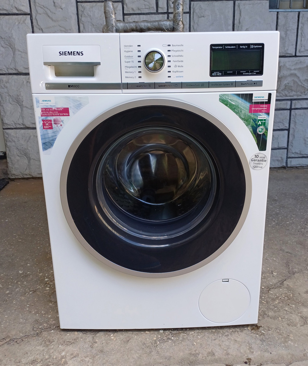 Пралка пральна машина Сіменс Siemens IQ800 WM14Y74D 8 кг Інвертор А+++, фото 1