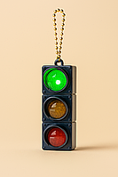 Брелок-світлофор з підсвіткою іграшка з миготливим світлом