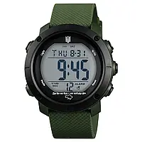 Годинник Awarder 032 Army Green-Black-White стильний наручний годинник для активних чоловіків з безліччю функцій
