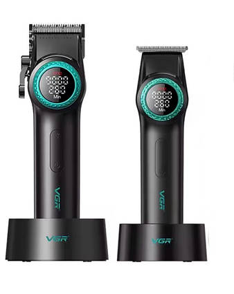 Набір для стрижки VGR Professional Combo V-001&V-977 Black