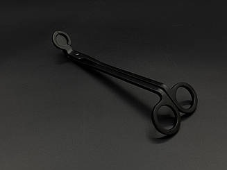 Ножиці для підрізання ґнота свічок, колір чорний мат.