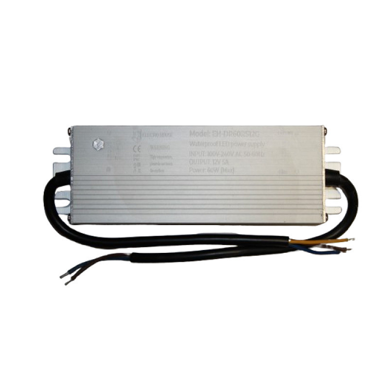 LED драйвер 60 Вт 12 В, серія IP67 Pro