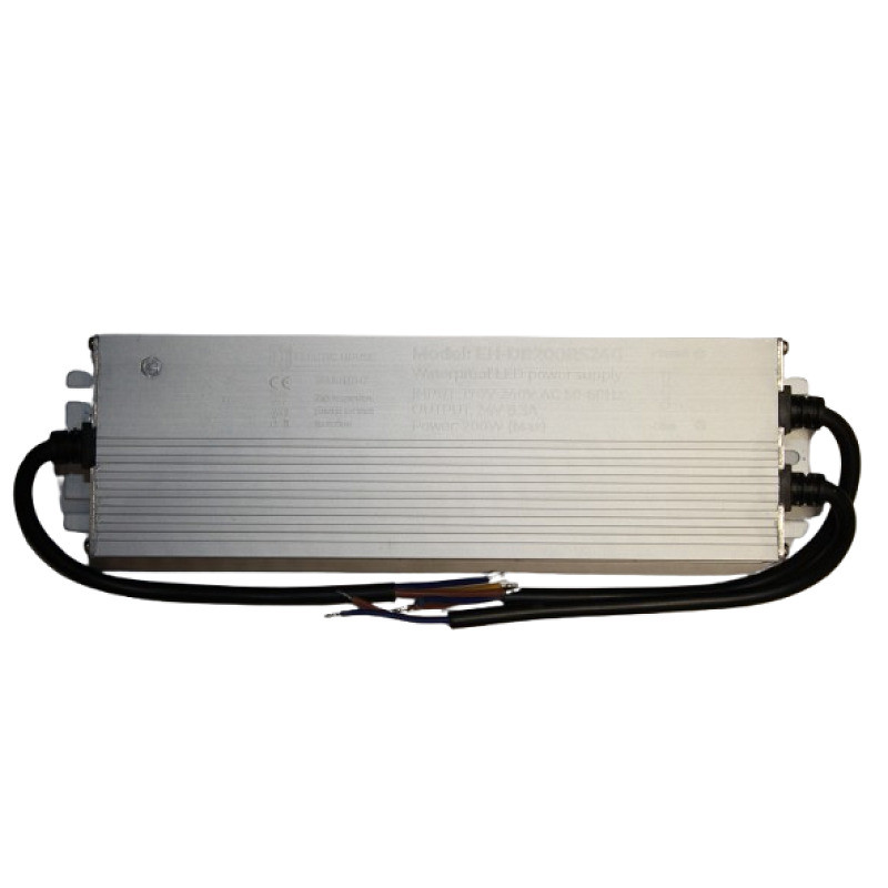 LED драйвер 200 Вт 24 В, серія IP67 Pro