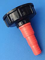 Перехідник для єврокуба D-60 мм, йорж Д20, перехідник на кран єврокуба