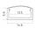 Комплект анодованого ал накладного профілю та мат. розсіювача EH-AP-1-EH-AP-1PC, фото 2