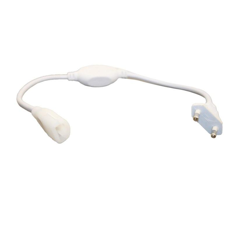 Конектор для неону 220 В 8х16, 15 см EH-STR-C2206