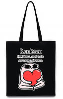 Екосумка з друком "ВлаDick" (колір чорний) (27698)