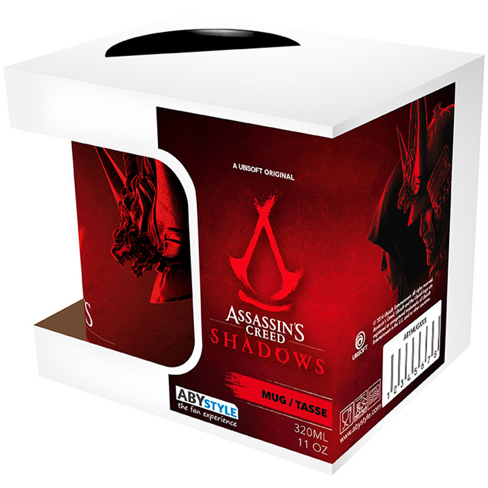 Чашка ASSASSIN'S CREED Shadows Yasuke and Naoe (Асасин крід), фото 1