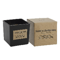 Ароматична свічка з дерев'яним гнотом "Журавлина-Бамбук" Bispol 170 г (час горіння ~ 30 годин) 1 шт.