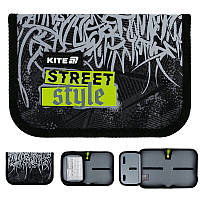 Пенал без наповнення Kite Street Style K25-621-6, 1 відділення, 1 відворот