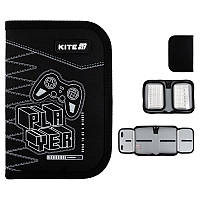 Пенал без наповнення Kite Player K25-622-6, 1 відділення, 2 відворот