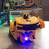 Машина-трансформер Бамблбі підсвічування, звуки, в коробці (5090 B), фото 3