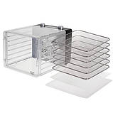 Харчовий дегідратор Adler AD 6660 – сушарка для фруктів, овочів, грибів, м'яса, 550 Вт, 5 піддонів, фото 7