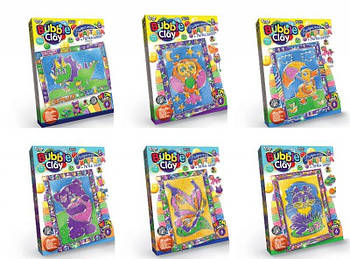 Набір для творчості "BUBBLE CLAY" Вітражна картина BBC-02-01,02-06 G-Rich