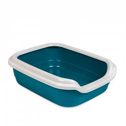 Туалет Природа «Comfort L» для котів, 49х39х15 см (ультрамарин)